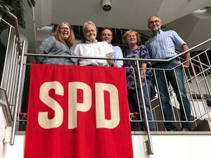 Die SPD Ditzingen eröffnet ihre Jubiläums-Ausstellung