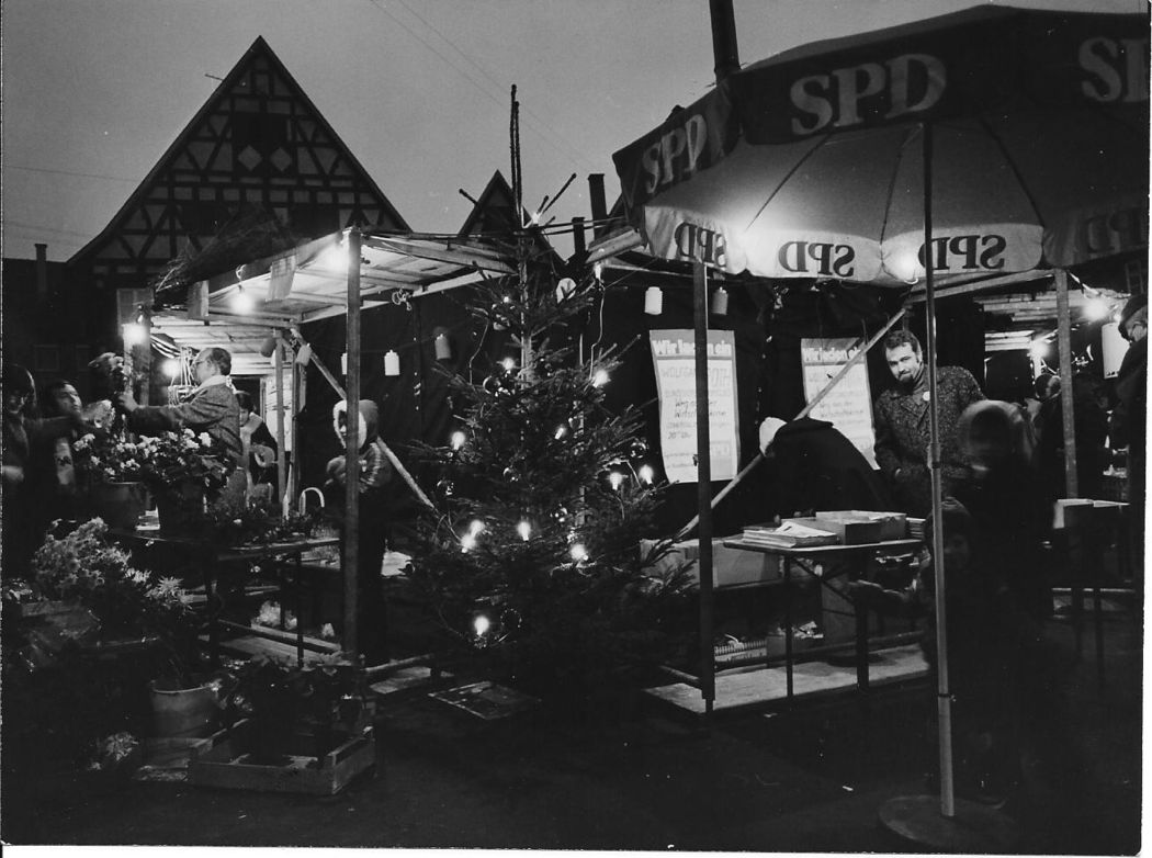 Weihnachtsmarkt 1975